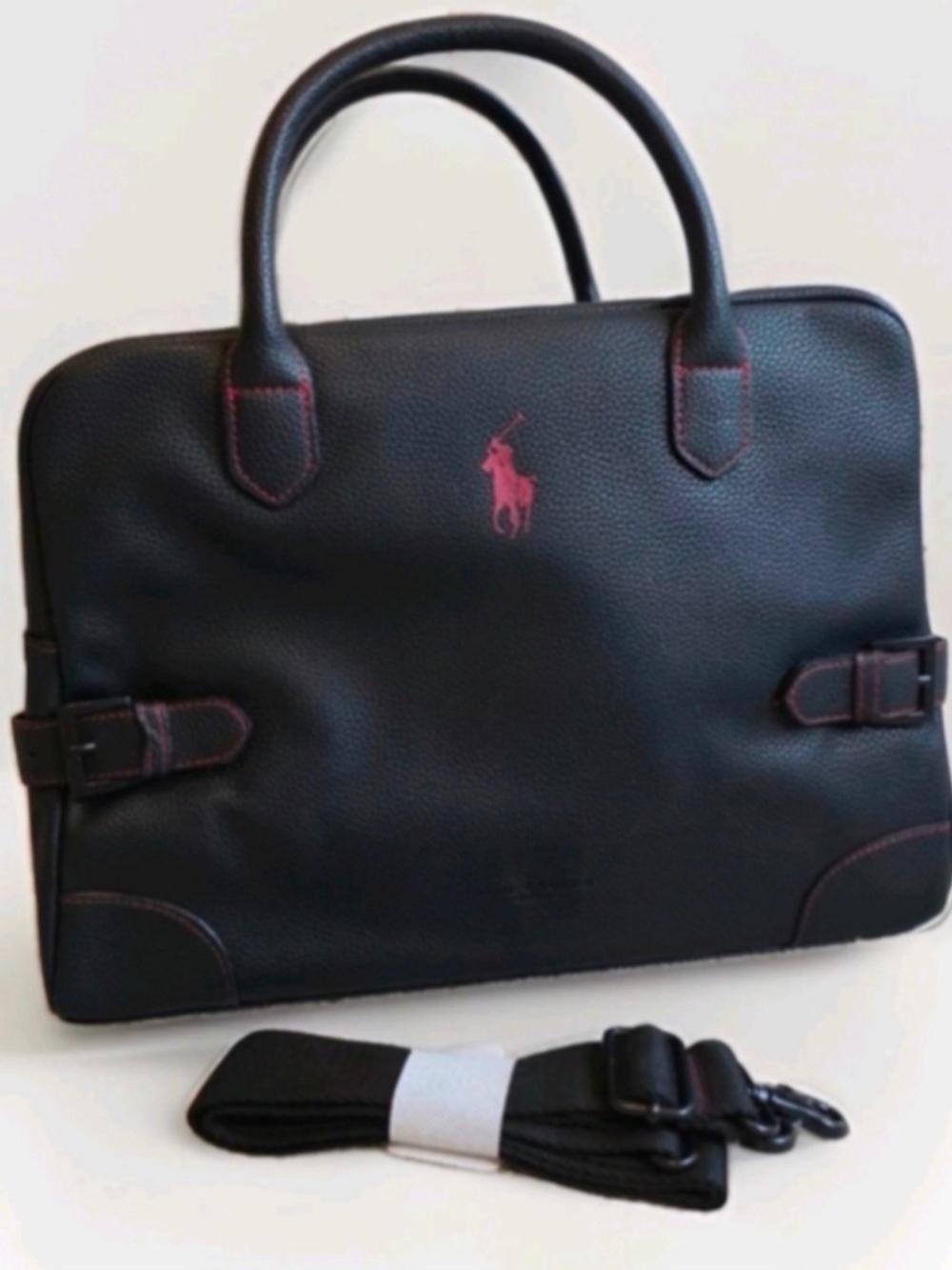 Polo Ralph Lauren Black Luggage & Travel Bag